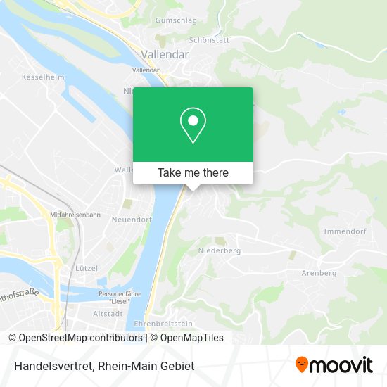 Карта Handelsvertret