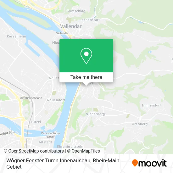 Карта Wδgner Fenster Türen Innenausbau