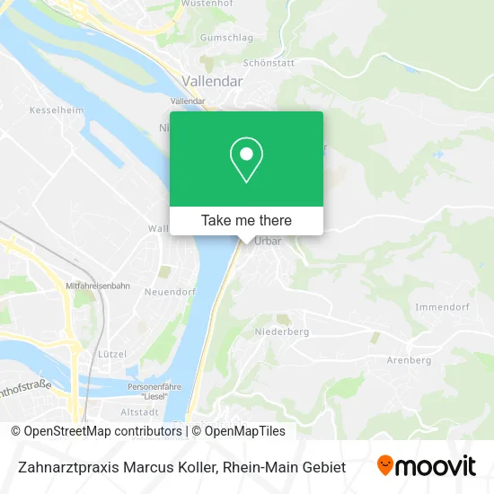 Карта Zahnarztpraxis Marcus Koller