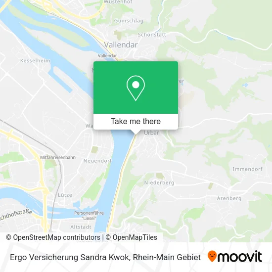 Карта Ergo Versicherung Sandra Kwok