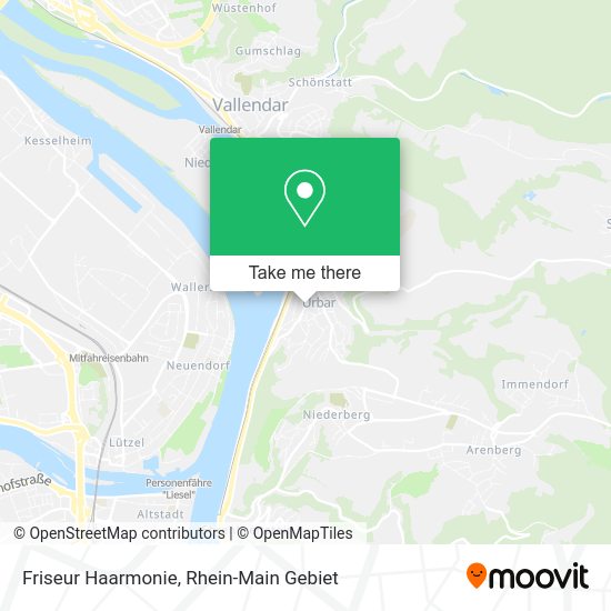 Карта Friseur Haarmonie