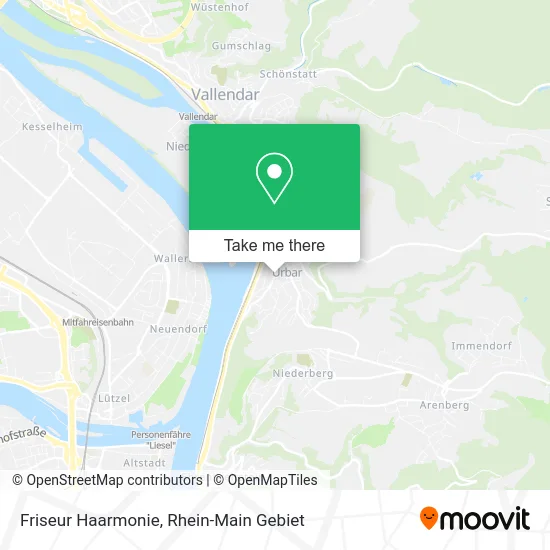Карта Friseur Haarmonie