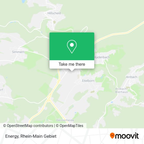 Карта Energy