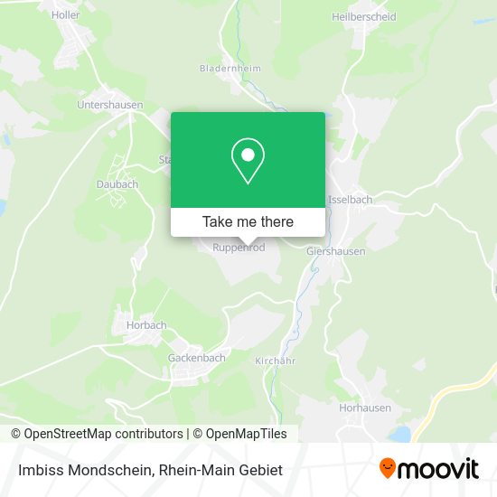 Карта Imbiss Mondschein