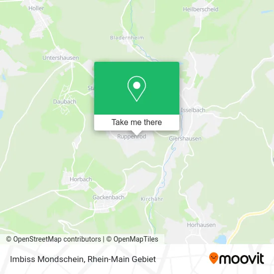 Карта Imbiss Mondschein