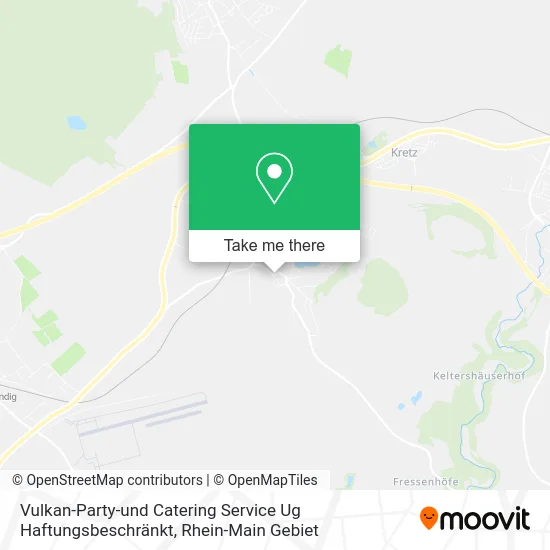 Карта Vulkan-Party-und Catering Service Ug Haftungsbeschränkt