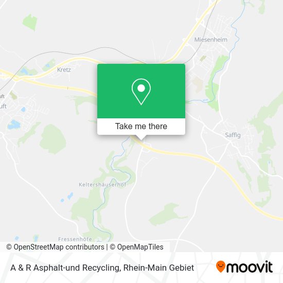 Карта A & R Asphalt-und Recycling