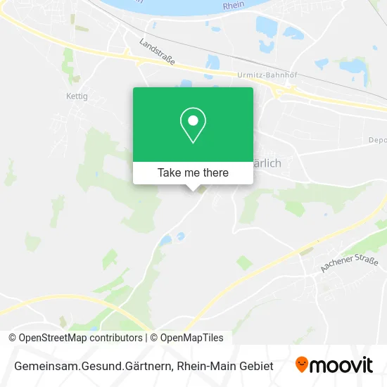 Карта Gemeinsam.Gesund.Gärtnern