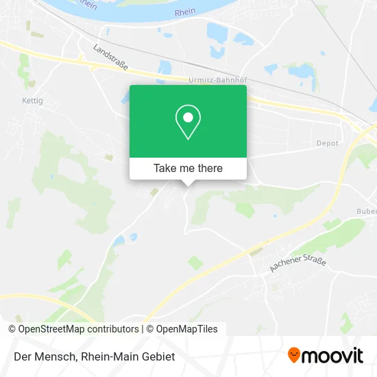 Карта Der Mensch