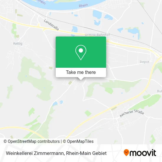 Карта Weinkellerei Zimmermann