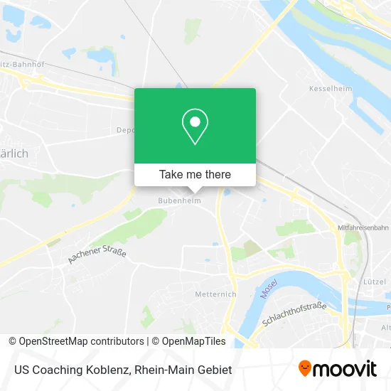 Карта US Coaching Koblenz