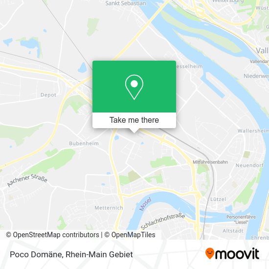 Карта Poco Domäne