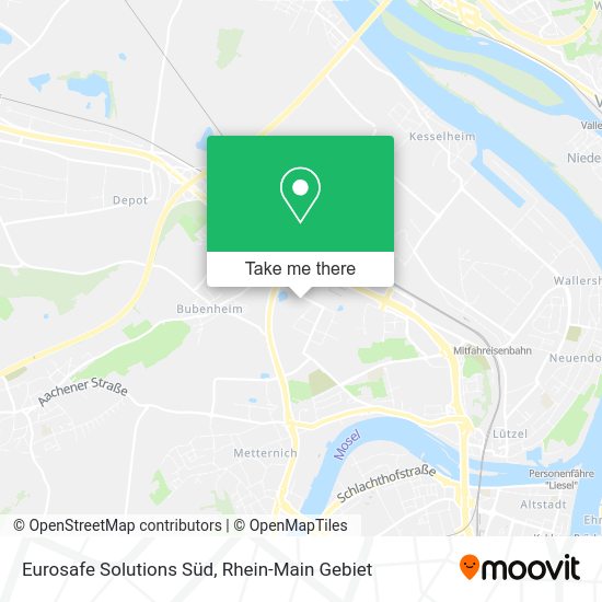 Карта Eurosafe Solutions Süd