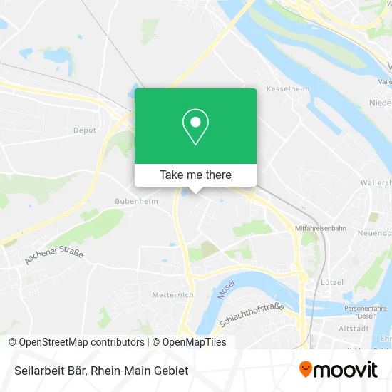 Карта Seilarbeit Bär