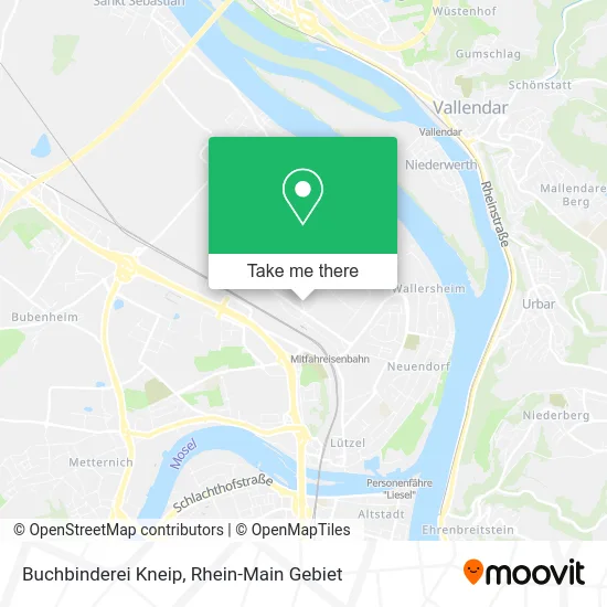 Карта Buchbinderei Kneip