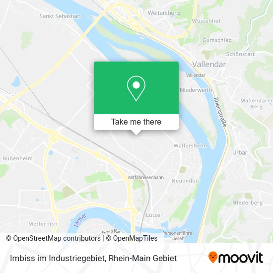 Карта Imbiss im Industriegebiet