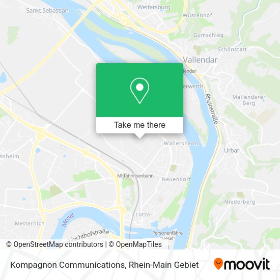 Карта Kompagnon Communications