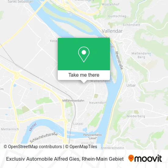 Карта Exclusiv Automobile Alfred Gies