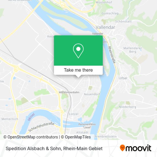 Карта Spedition Alsbach & Sohn