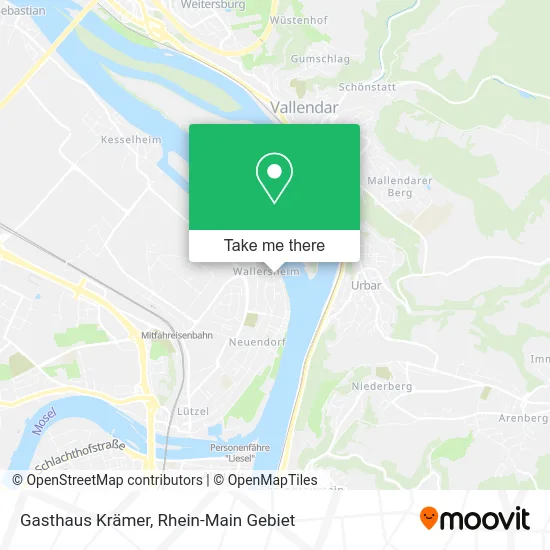 Карта Gasthaus Krämer