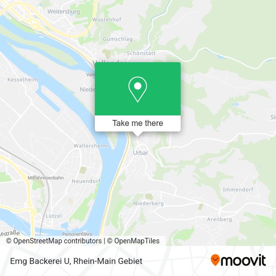 Карта Emg Backerei U