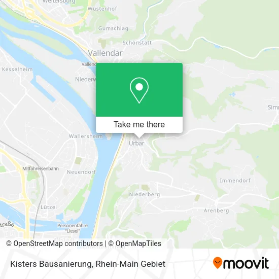 Карта Kisters Bausanierung