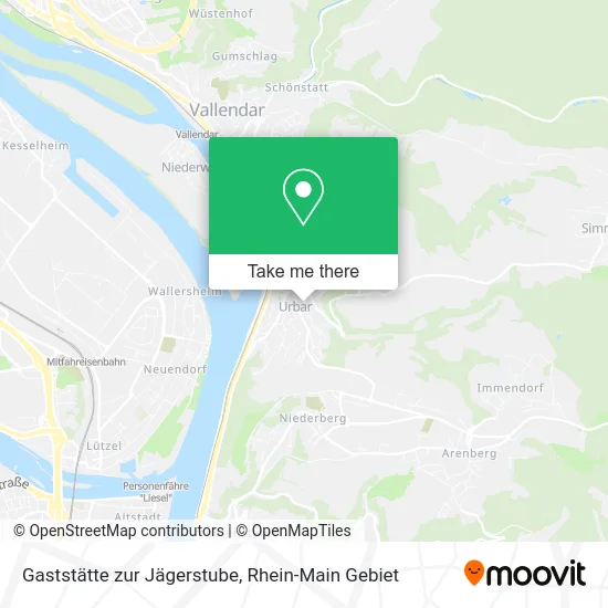 Карта Gaststätte zur Jägerstube