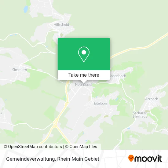 Карта Gemeindeverwaltung