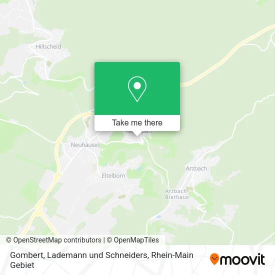 Карта Gombert, Lademann und Schneiders