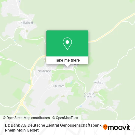 Карта Dz Bank AG Deutsche Zentral Genossenschaftsbank