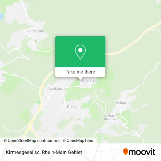 Карта Kirmesgesellsc