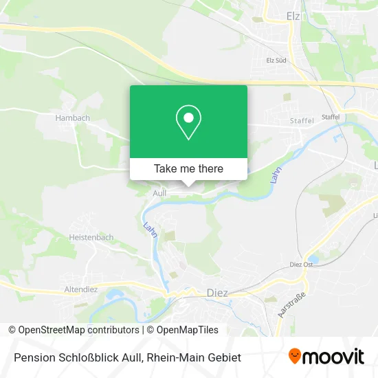 Карта Pension Schloßblick Aull