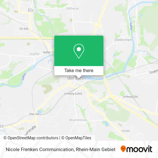 Карта Nicole Frenken Communication