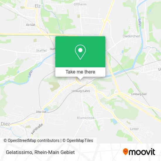 Карта Gelatissimo