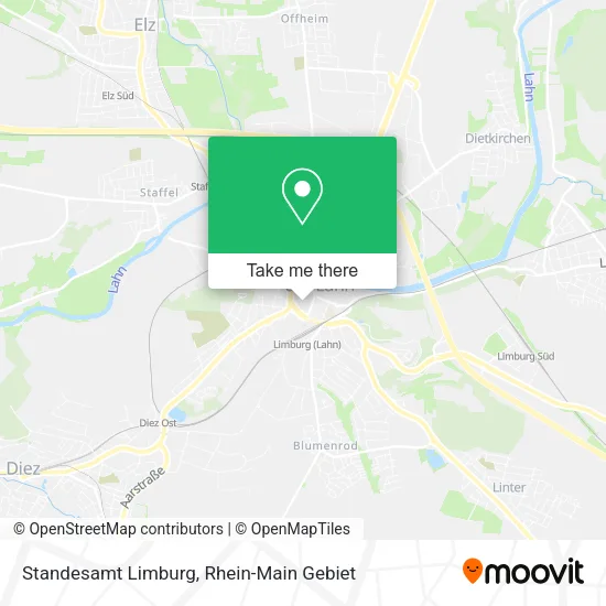 Карта Standesamt Limburg