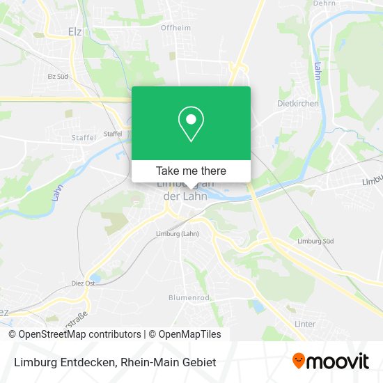 Карта Limburg Entdecken