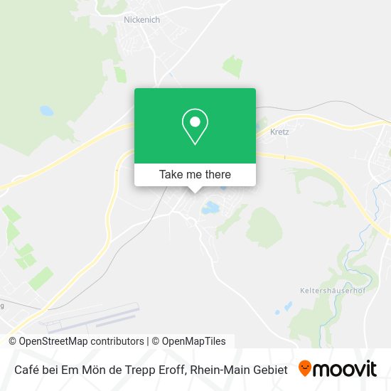 Карта Café bei Em Mön de Trepp Eroff
