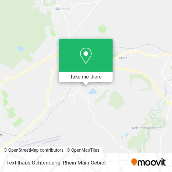 Textilhaus Ochtendung map