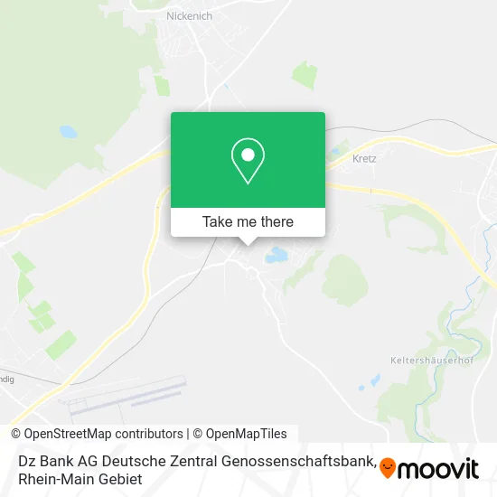 Карта Dz Bank AG Deutsche Zentral Genossenschaftsbank