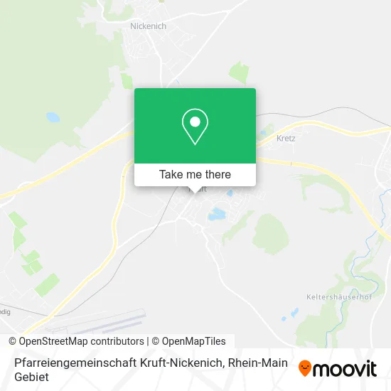 Карта Pfarreiengemeinschaft Kruft-Nickenich