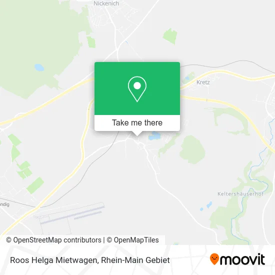 Roos Helga Mietwagen map