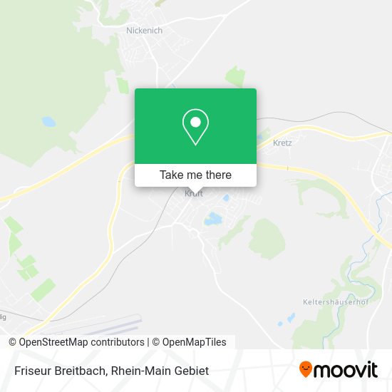 Карта Friseur Breitbach