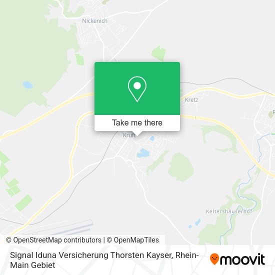 Карта Signal Iduna Versicherung Thorsten Kayser