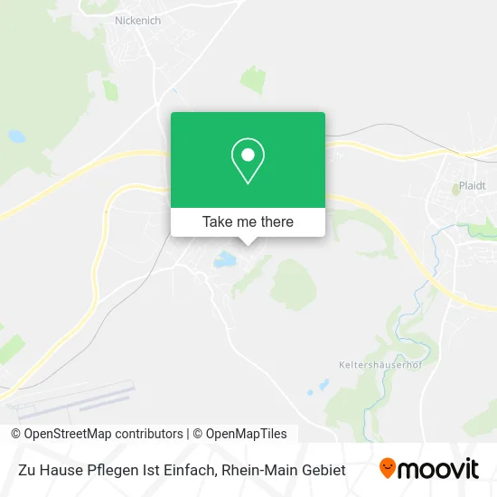 Карта Zu Hause Pflegen Ist Einfach