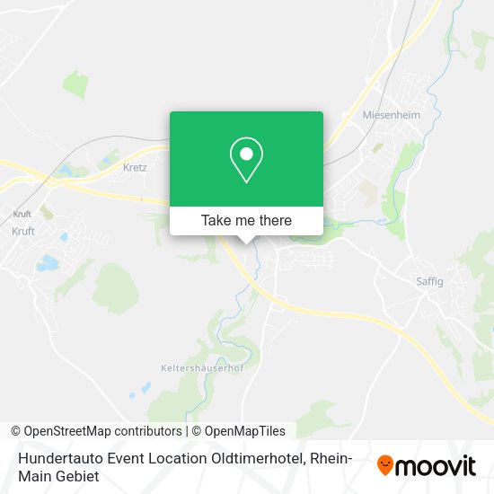 Карта Hundertauto Event Location Oldtimerhotel