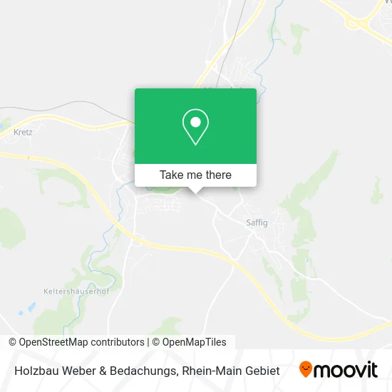 Holzbau Weber & Bedachungs map