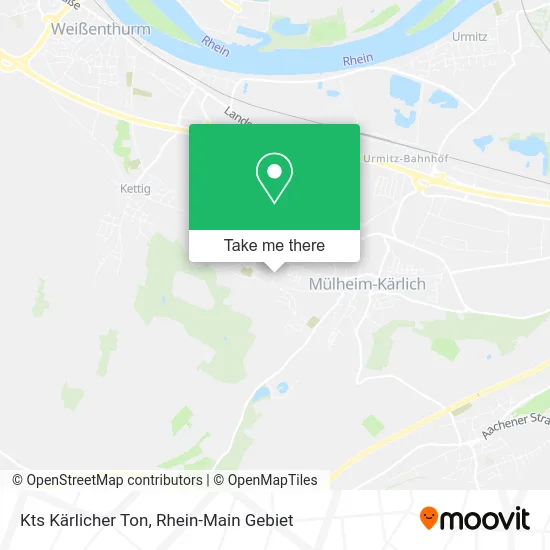 Карта Kts Kärlicher Ton