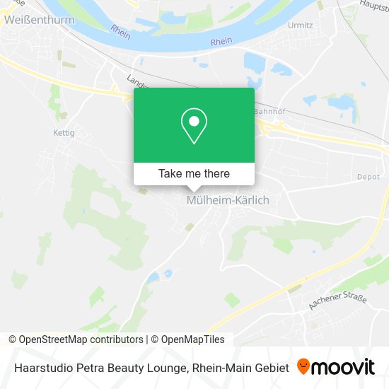 Карта Haarstudio Petra Beauty Lounge