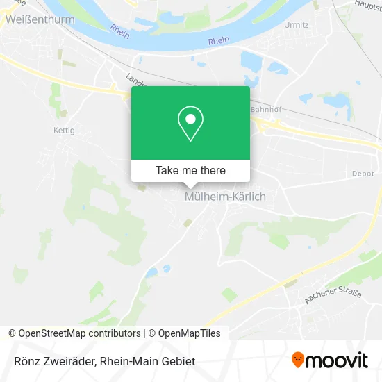 Карта Rönz Zweiräder