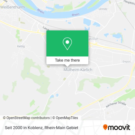 Карта Seit 2000 in Koblenz